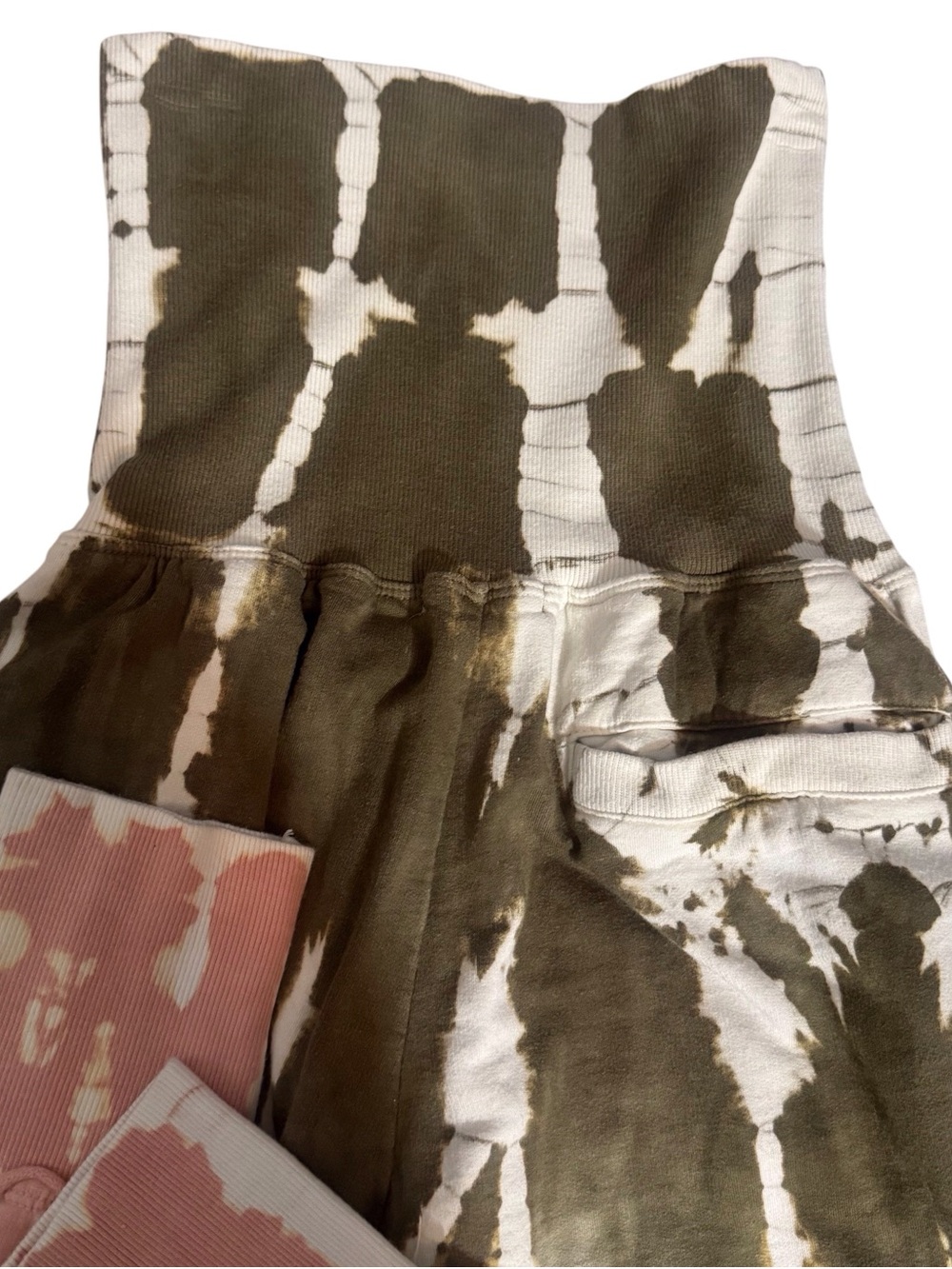 Young Fabulous & Broke Size Medium Tie Dye Joggers Pants Boho High Rise Lounge - Picture 4 of 7